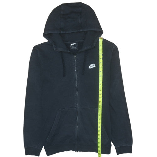Mens UK Size L Nike Black Full Zip Hoodie