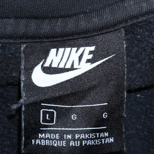 Mens UK Size L Nike Black Full Zip Hoodie