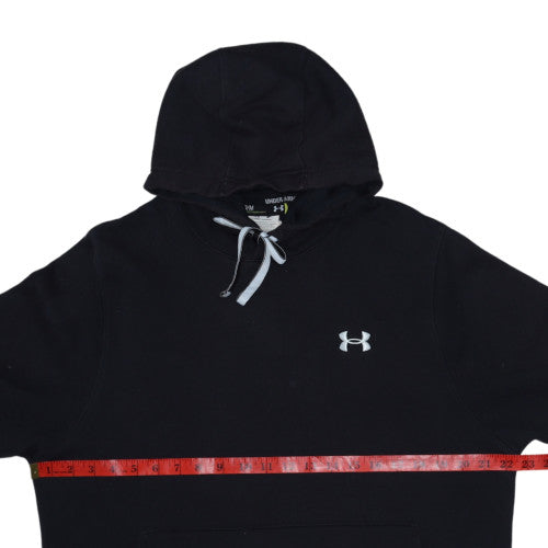 Mens UK Size M Under armour Black Pullover Hoodie