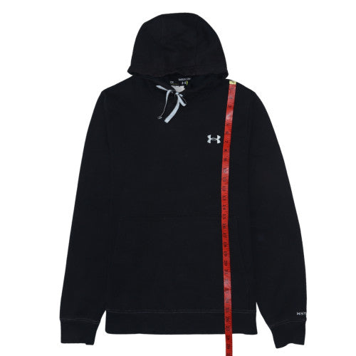 Mens UK Size M Under armour Black Pullover Hoodie