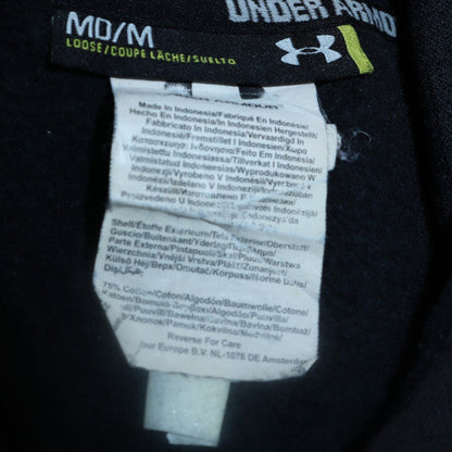 Mens UK Size M Under armour Black Pullover Hoodie