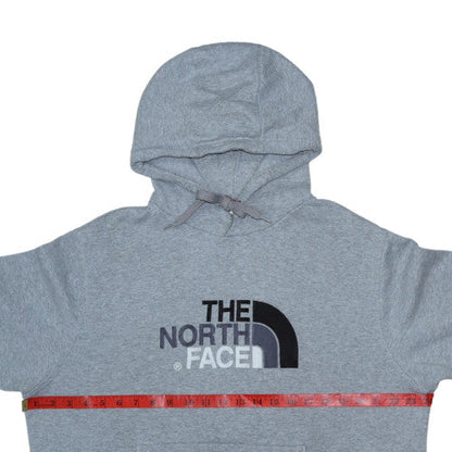 Mens UK Size L The North Face Grey Pullover Hoodie