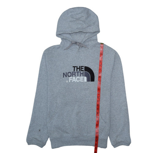 Mens UK Size L The North Face Grey Pullover Hoodie