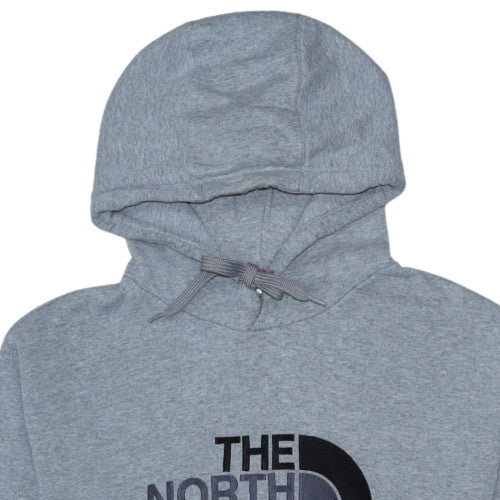 Mens UK Size L The North Face Grey Pullover Hoodie