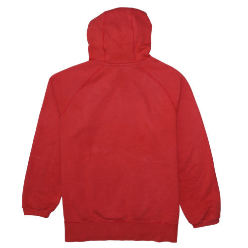 Womens UK Size XL Nike Red Pullover Hoodie