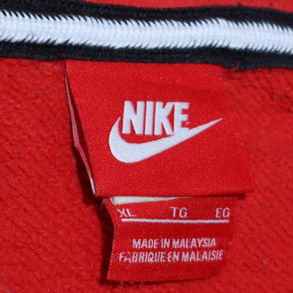 Womens UK Size XL Nike Red Pullover Hoodie