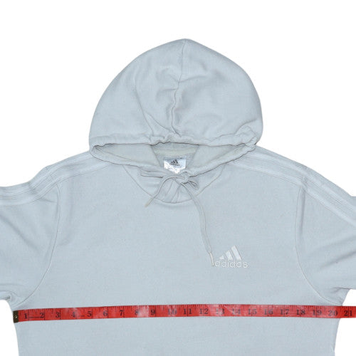 Womens UK Size S adidas Grey Pullover Hoodie