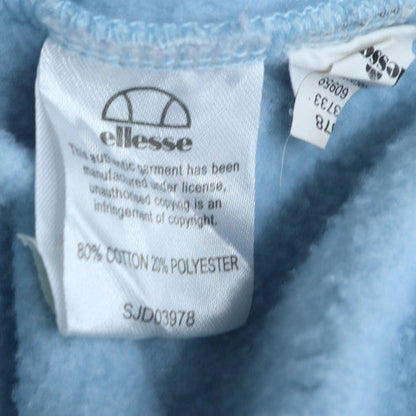 Womens UK Size XS ellesse Blue Pullover Hoodie