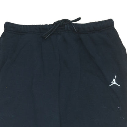Jordan Men's Black Fleece Sweatpants Medium Elastic Waist