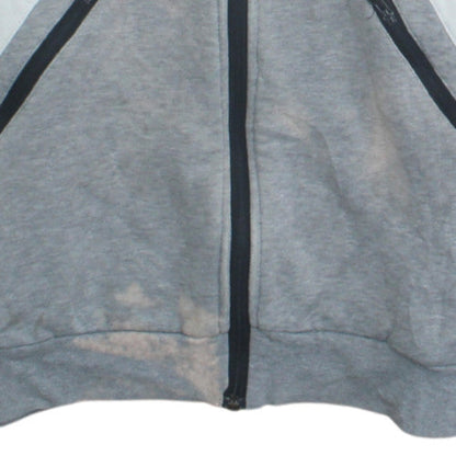 Mens UK Size S adidas Grey Full Zip Hoodie