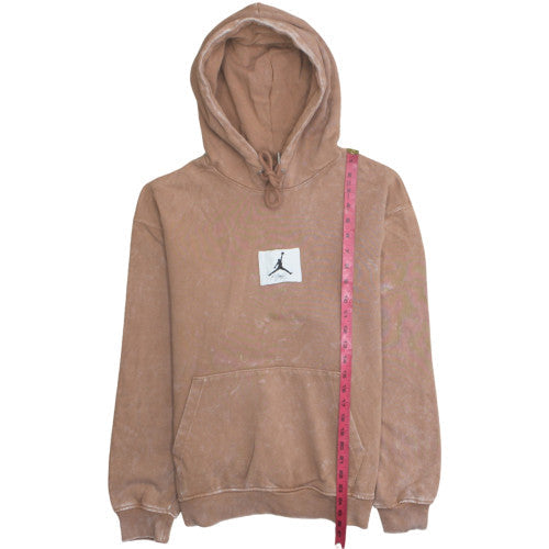Womens UK Size M Jordan Brown Pullover Hoodie