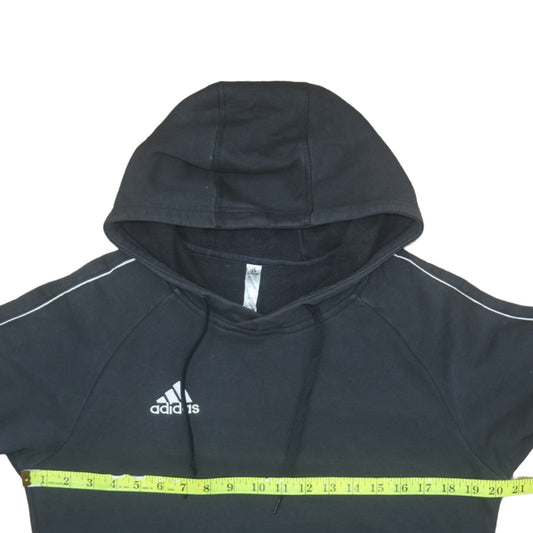 Mens UK Size S adidas Black Pullover Hoodie