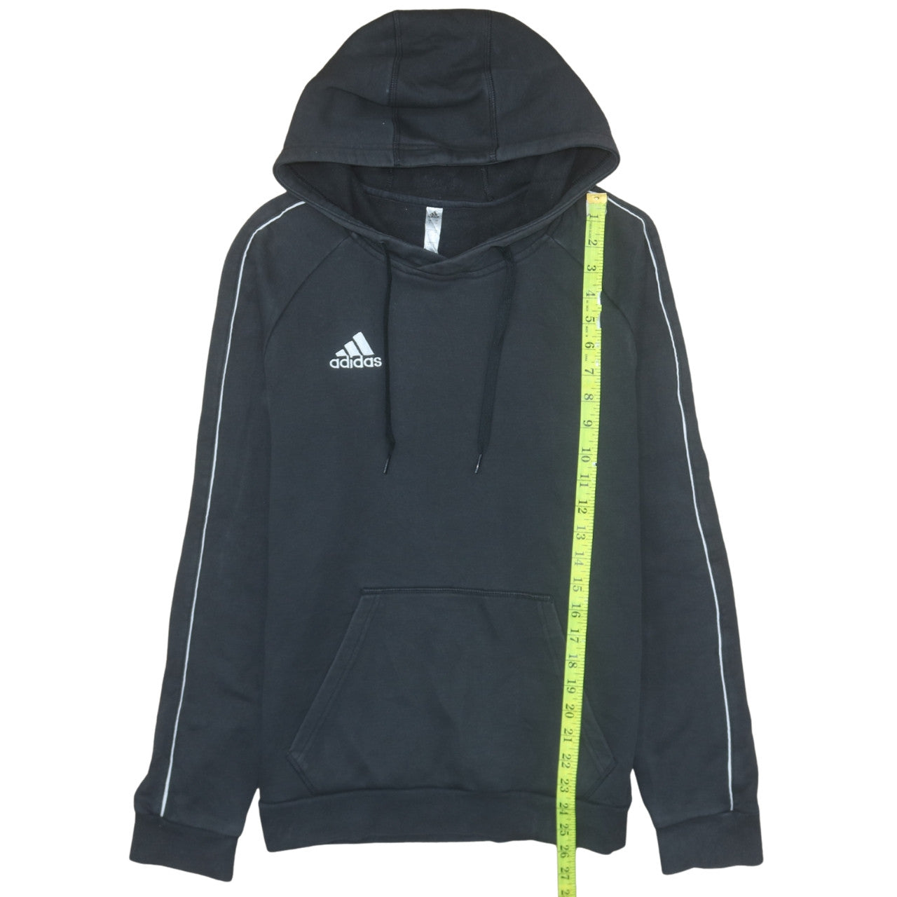Mens UK Size S adidas Black Pullover Hoodie