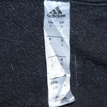 Mens UK Size S adidas Black Pullover Hoodie