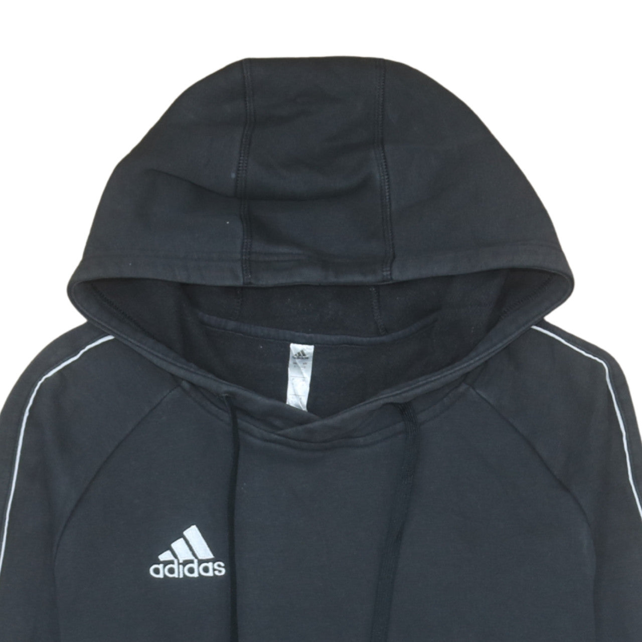 Mens UK Size S adidas Black Pullover Hoodie