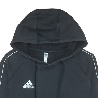 Mens UK Size S adidas Black Pullover Hoodie