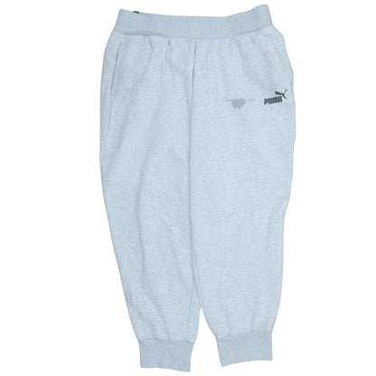 Mens UK Size L PUMA Regular Fit Jogger Grey Trousers