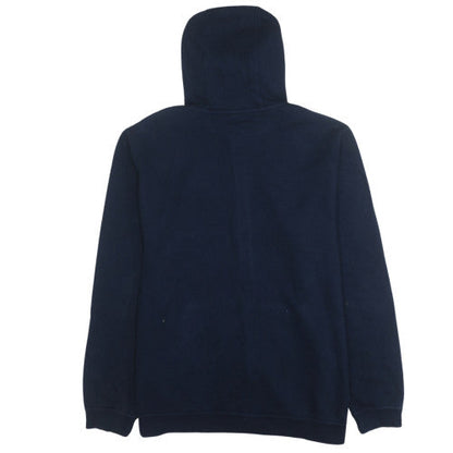 Mens UK Size XL Nike Blue Full Zip Hoodie