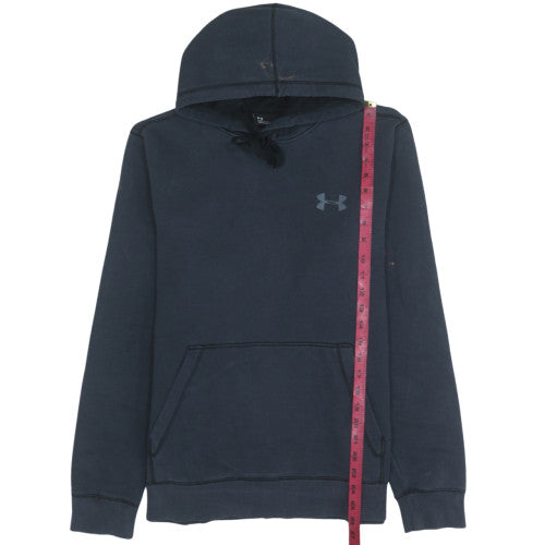 Mens UK Size L Under armour Black Pullover Hoodie