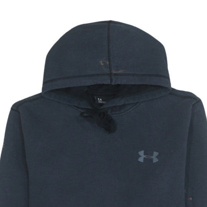 Mens UK Size L Under armour Black Pullover Hoodie