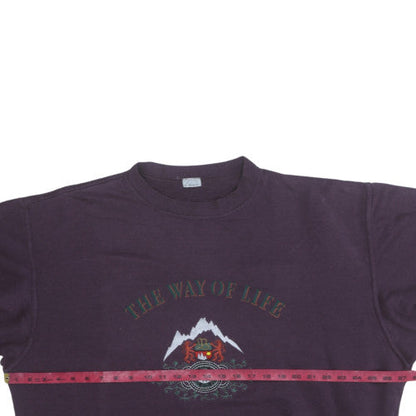Womens UK Size M Bogner Purple Pullover Sweatshirt