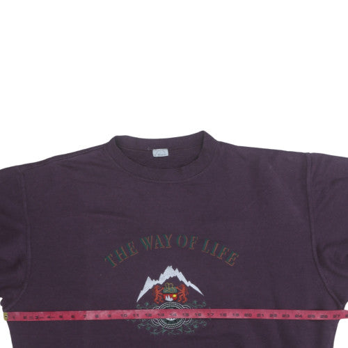 Womens UK Size M Bogner Purple Pullover Sweatshirt