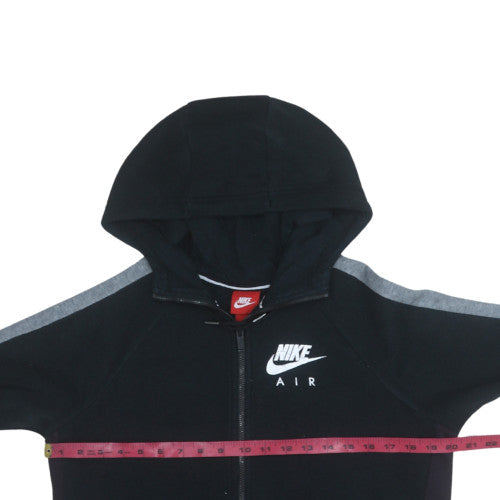 Mens UK Size M Nike Black Full Zip Hoodie