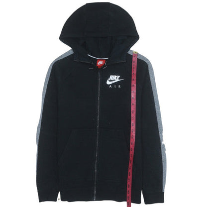 Mens UK Size M Nike Black Full Zip Hoodie