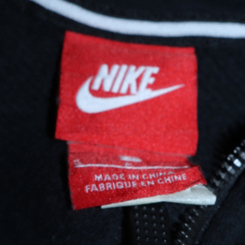 Mens UK Size M Nike Black Full Zip Hoodie