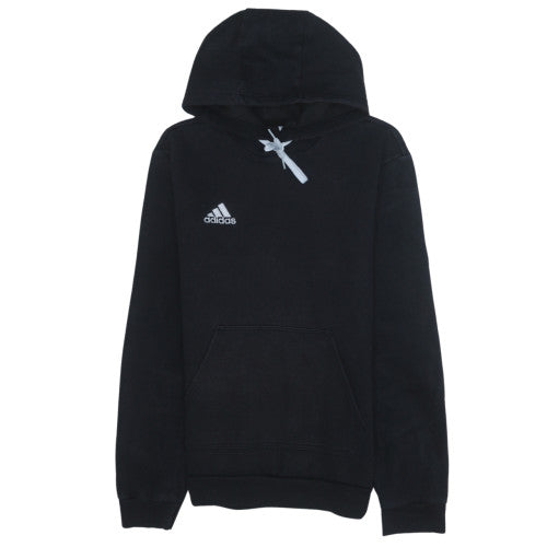 Mens UK Size S adidas Black Pullover Hoodie