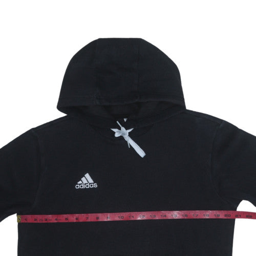 Mens UK Size S adidas Black Pullover Hoodie