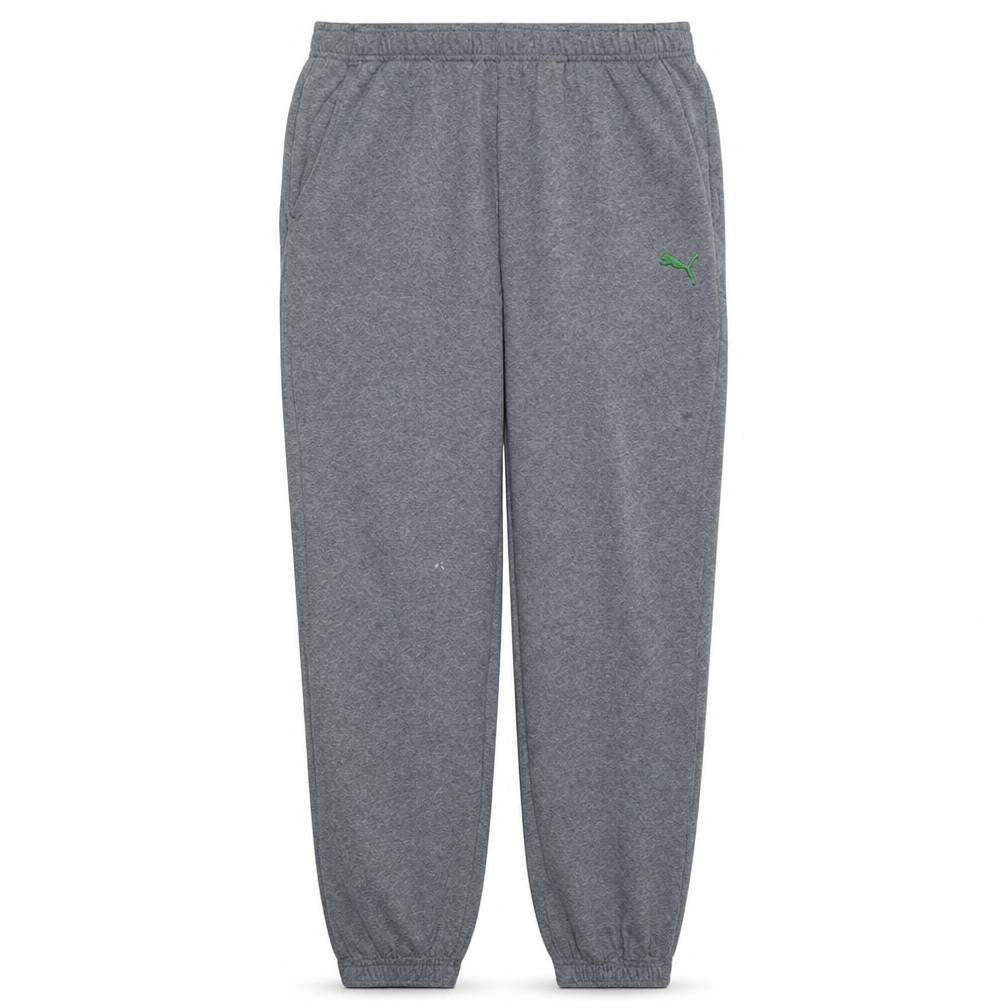 Mens UK Size L PUMA Regular Fit Jogger Grey Trousers