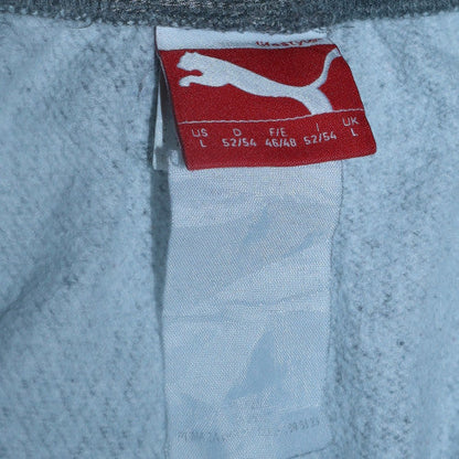 Mens UK Size L PUMA Regular Fit Jogger Grey Trousers