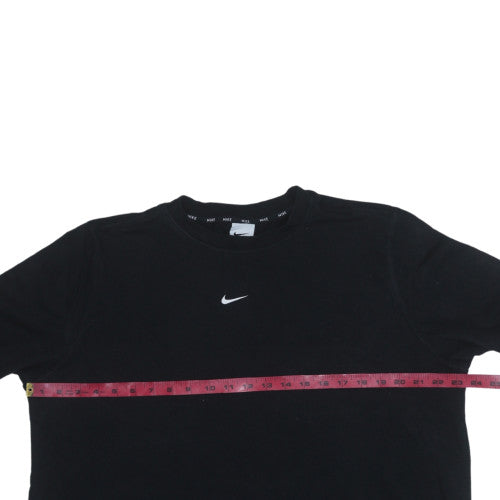 Mens UK Size L Nike Black Pullover Sweatshirt