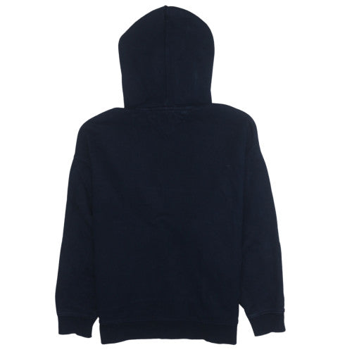 Mens UK Size M Tommy Jeans Blue Pullover Hoodie