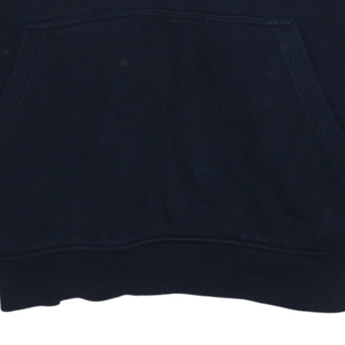Mens UK Size M Tommy Jeans Blue Pullover Hoodie