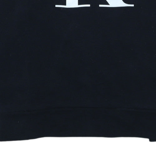 Womens UK Size M Calvin Klein Jeans Black Pullover Sweatshirt