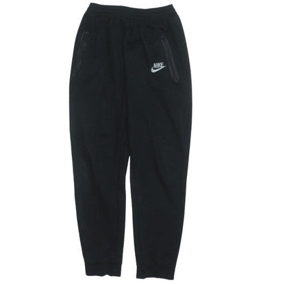 Mens UK Size M Nike Regular Fit Jogger Black Trousers