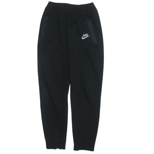 Mens UK Size M Nike Regular Fit Jogger Black Trousers