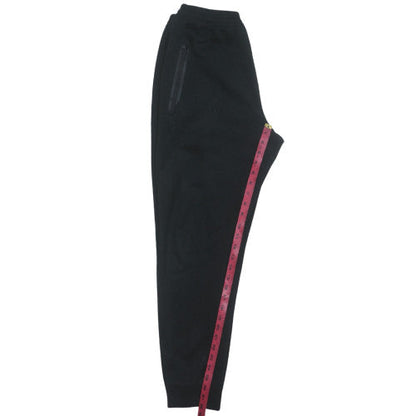Mens UK Size M Nike Regular Fit Jogger Black Trousers