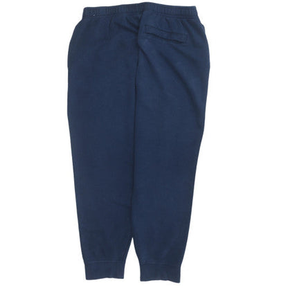 Nike Men's Blue XL Fleece Jogger Sweatpants Elastic Waist Tapered Fit