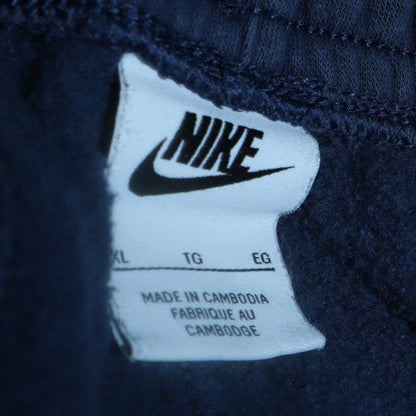 Nike Men's Blue XL Fleece Jogger Sweatpants Elastic Waist Tapered Fit
