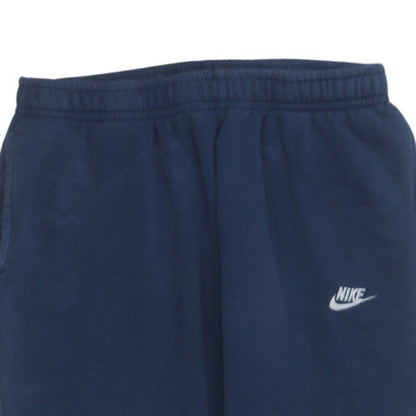 Nike Men's Blue XL Fleece Jogger Sweatpants Elastic Waist Tapered Fit