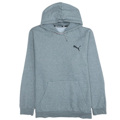 Mens UK Size 2XL PUMA Grey Pullover Hoodie