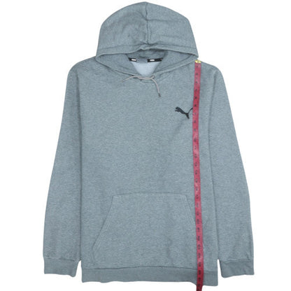 Mens UK Size 2XL PUMA Grey Pullover Hoodie