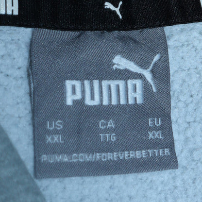 Mens UK Size 2XL PUMA Grey Pullover Hoodie