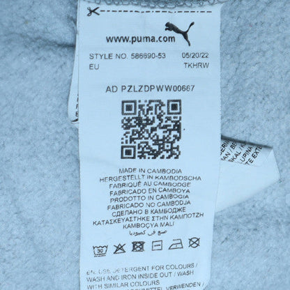 Mens UK Size 2XL PUMA Grey Pullover Hoodie