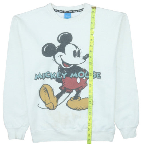 Womens UK Size S Disney White Pullover Sweatshirt