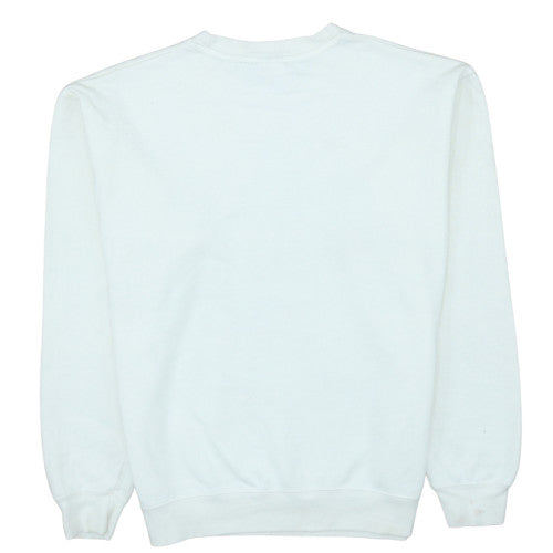 Womens UK Size S Disney White Pullover Sweatshirt