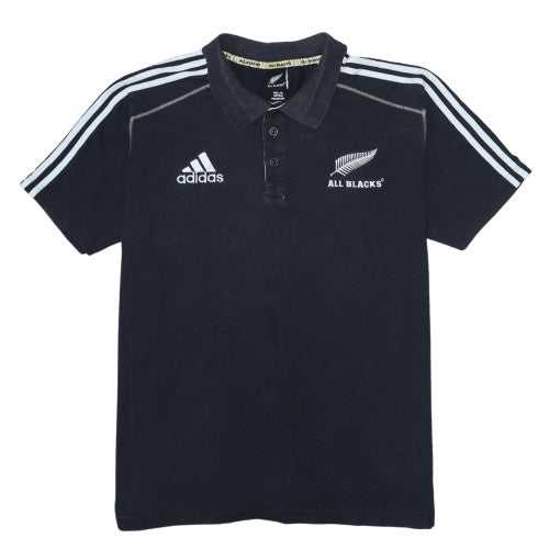 Adidas All Blacks Men's Black 3XL Rugby Polo Shirt
